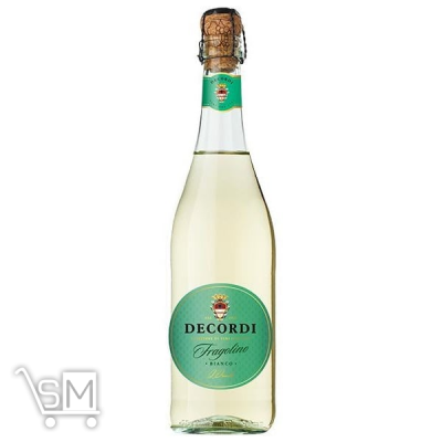 Сравнить цены на Вино игристое Decordi Fragolino Bianco белое 0,75л