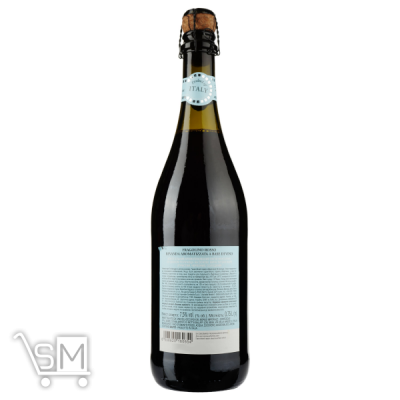 Сравнить цены на Вино игристое San Mare Fragolino красное сладкое со вкусом клубники 7,5% 0,75л