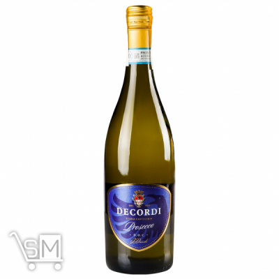 Сравнить цены на Вино игристое Decordi Prosecco Frizzante белое сухое 11% 0,75л