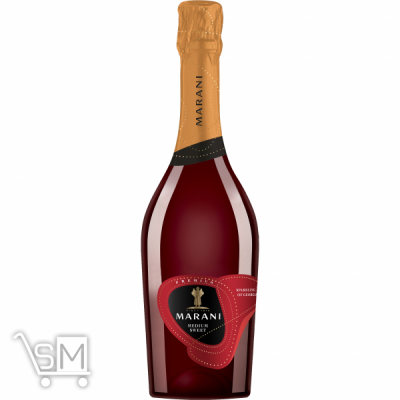 Сравнить цены на Вино игристое Marani Red красное полусладкое 12% 0,75л