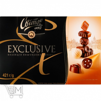 Сравнить цены на Цукерки СВІТОЧ® Exclusive 421 г