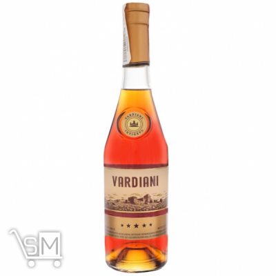 Сравнить цены на Коньяк Vardiani 5 лет 40% 0,5л