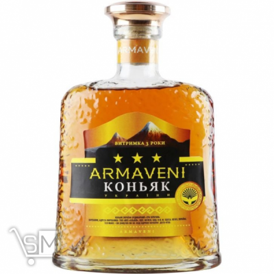 Сравнить цены на Коньяк Armaveni 3 года 40% 0,5л