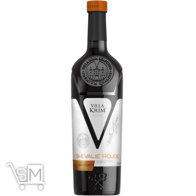 Сравнить цены на Вино Villa Krim Chevalier Rouge красное полусладкое 13% 0,75л