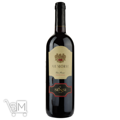 Сравнить цены на Вино Sensi Memorie Rosso красное сухое 12,5% 0,75л