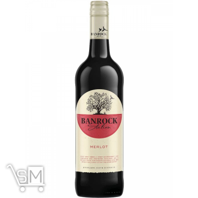 Сравнить цены на Вино Banrock Station Merlot красное сухое 13,5% 0,75л