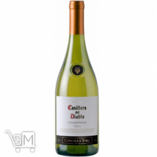 Вино Casillero del Diablo Шардоне белое сухое 13,5% 0,75л