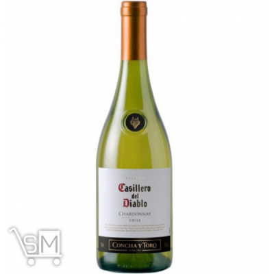 Сравнить цены на Вино Casillero del Diablo Шардоне белое сухое 13,5% 0,75л