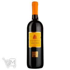 Вино Sizarini Toscana Rosso красное сухое 13% 0,75л