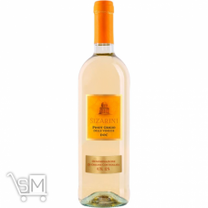 Вино Sizarini Pinot Grigio Veneto IGT белое сухое 11,5% 0,75л