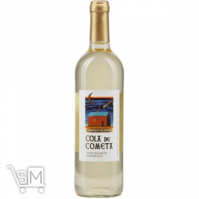 Сравнить цены на Вино Cola de Cometa белое полусладкое 10,5% 0,75л