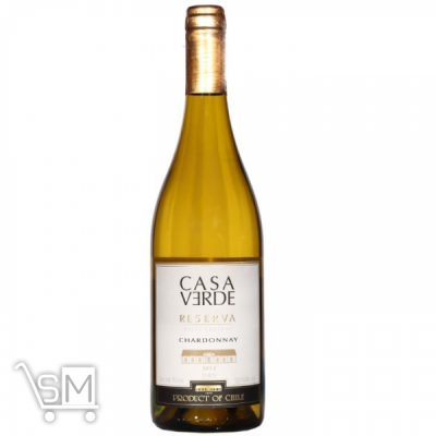 Сравнить цены на Вино Casa Verde Reserva Шардоне белое сухое 13.5% 0,75л