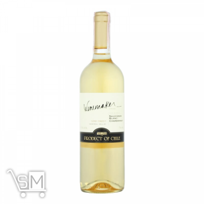 Сравнить цены на Вино Winemaker Sauvignon Blanc-Chardonnay белое полусладкое 12% 0,75л