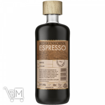 Сравнить цены на Ликер Koskenkorva Espresso 21% 0,5л