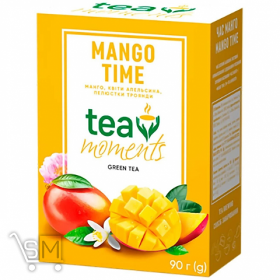 Сравнить цены на Чай зеленый Tea Moments Mango Time 90г