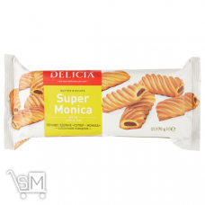Печиво Delicia Супер-Моніка здобне з яблучним повидлом 170г Печиво Delicia Супер-Моніка здобне з яблучним повидлом 170г