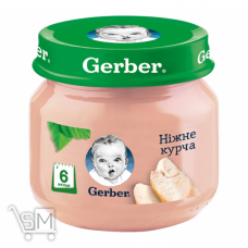 Пюре Gerber Нежный цыпленок 80г