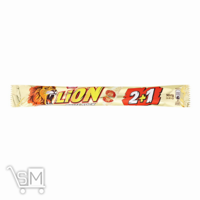 Сравнить цены на Батончик NESTLÉ® LION® Білий шоколад 2+1 90г