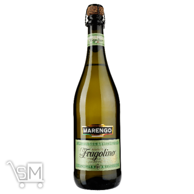 Сравнить цены на Напиток винный Marengo Fragolino сладкий белый со вкусом клубники 7,5% 0,75л