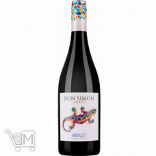 Вино Don Simon Merlot красное сухое 12,5% 0,75л