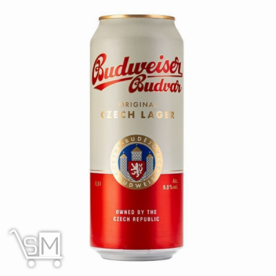 Сравнить цены на Пиво Budweiser Budvar світле фільтроване 5% 0,5л