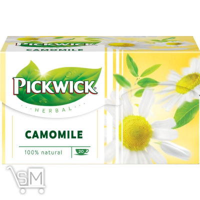 Сравнить цены на Чай травяной Pickwick Ромашка 1,5г*20шт