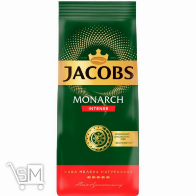 Сравнить цены на Кофе Jacobs Monarch Intense молотый 400г