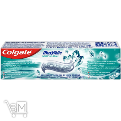 Сравнить цены на Зубна паста Colgate Max White Crystal 75мл