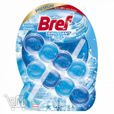 Блок для унітазу Bref Brilliant Gel Арктичний океан 42г*2шт