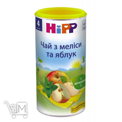 Сравнить цены на Дитячий чай з мелісою та яблуками HiPP в гранулах 200г