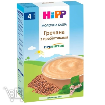 Сравнить цены на Каша Hipp молочна гречана з пребіотиками для дітей з 4 місяців 250г