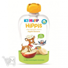 Пюре HiPP Банан-яблуко 100г Пюре HiPP Банан-яблуко 100г