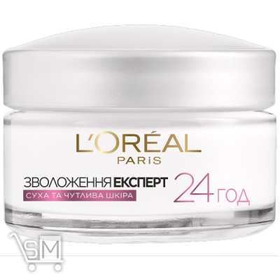 Сравнить цены на Крем «Loreal Paris» «Увлажнение эксперт» для сухой и чувствительной кожи лица 50мл