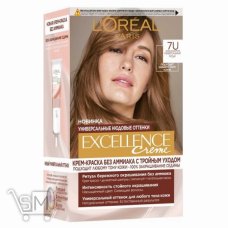 Крем-фарба для волосся Loreal Excellence 7U русявий