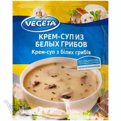 Сравнить цены на Суп-пюре Vegeta з білих грибів 48г