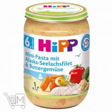 Пюре Hipp Овощи с морской рыбой 190г