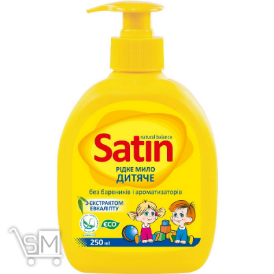 Сравнить цены на Мыло жидкое Satin Natural Balance детское с экстрактом эвкалипта 250мл