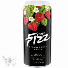 Сидр Fizz Strawberry 4,5% 0,5л