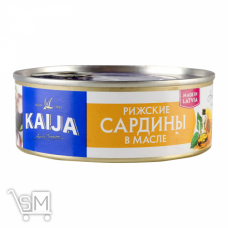 Сардина Kaija Атлантична в олії 240г Сардина Kaija Атлантична в олії 240г