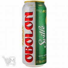 Пиво Оболонь світле 4,5% 0,5л