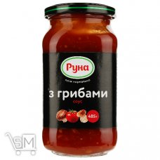 Соус томатный Руна с грибами 485г