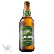 Пиво Рогань Традиционное светлое 4,8% 0,5л