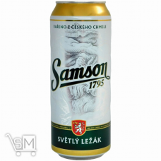 Пиво Samson світле 4,1% 0,5л