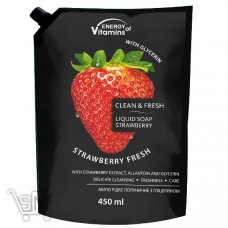 Жидкое мыло Вкусные Секреты Energy of Vitamins Клубника 450мл