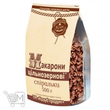 Макаронні вироби Козуб Спіральки цільнозернові 500г