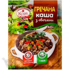 Каша гречневая Козуб с овощами 40г