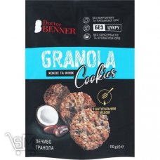 Печенье гранола Doctor Benner Кокос и финик 110г