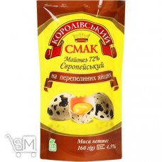 Майонез Королевский вкус Европейский 72% 160г