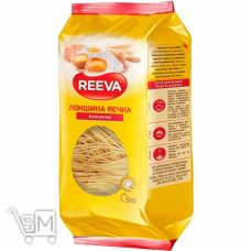 Макаронные изделия Reeva Классическая Лапша яичная 250г