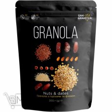 Гранола San Granola с орехами и финиками 300г